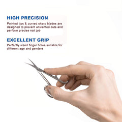 Nail Scissors Stainless Steel Nail Care Manicure Scissors Beauty Scissors