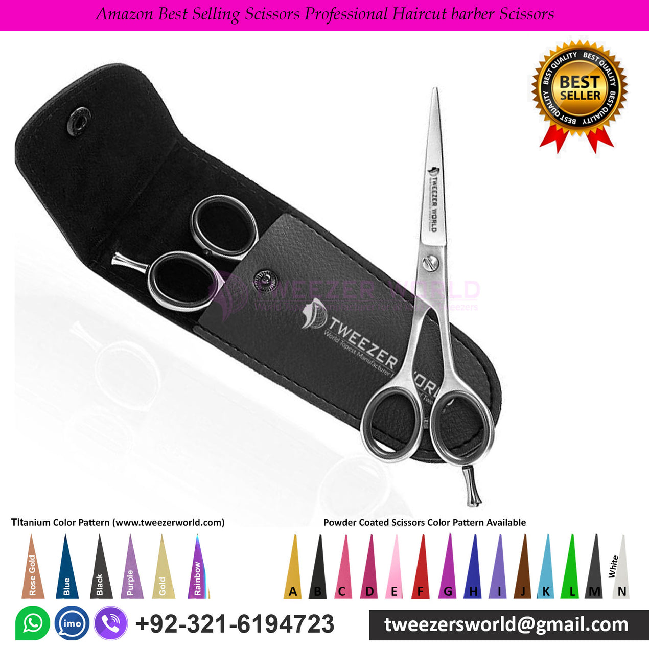 Barber Scissors & Shears Professional Shop - TWEEZER WORLD