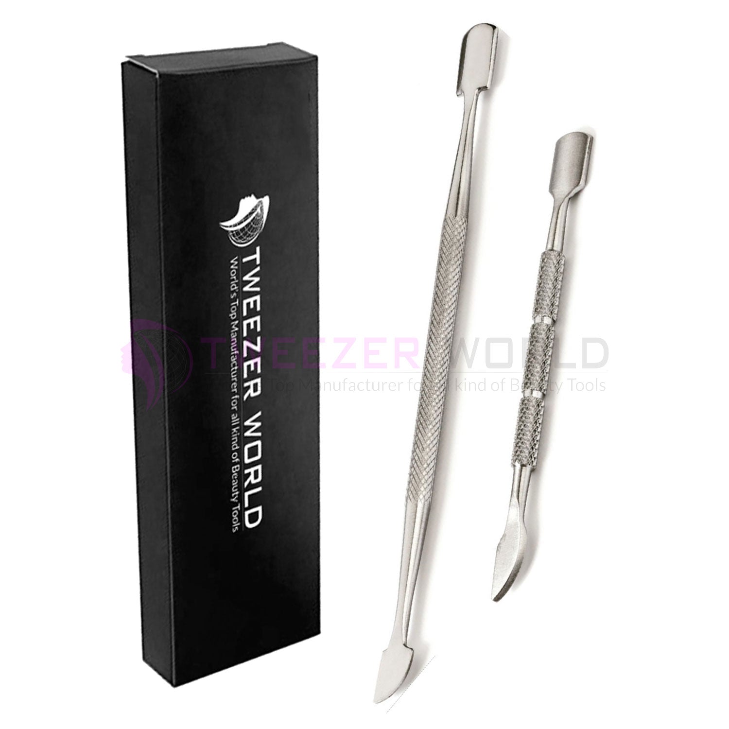 Best Cuticle Pusher and Spoon Nail Cleaner Set Cuticle Remover Kit