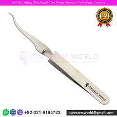 Best Hot Selling Slim Buccal Tube Bonder Tweezers Orthodontic Tweezers