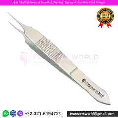 Best Medical Surgical Serrated Dressing Tweezers Stainless Steel Forceps