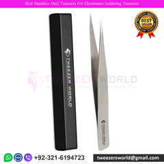 Best Stainless Steel Tweezers For Electronics Soldering Tweezers