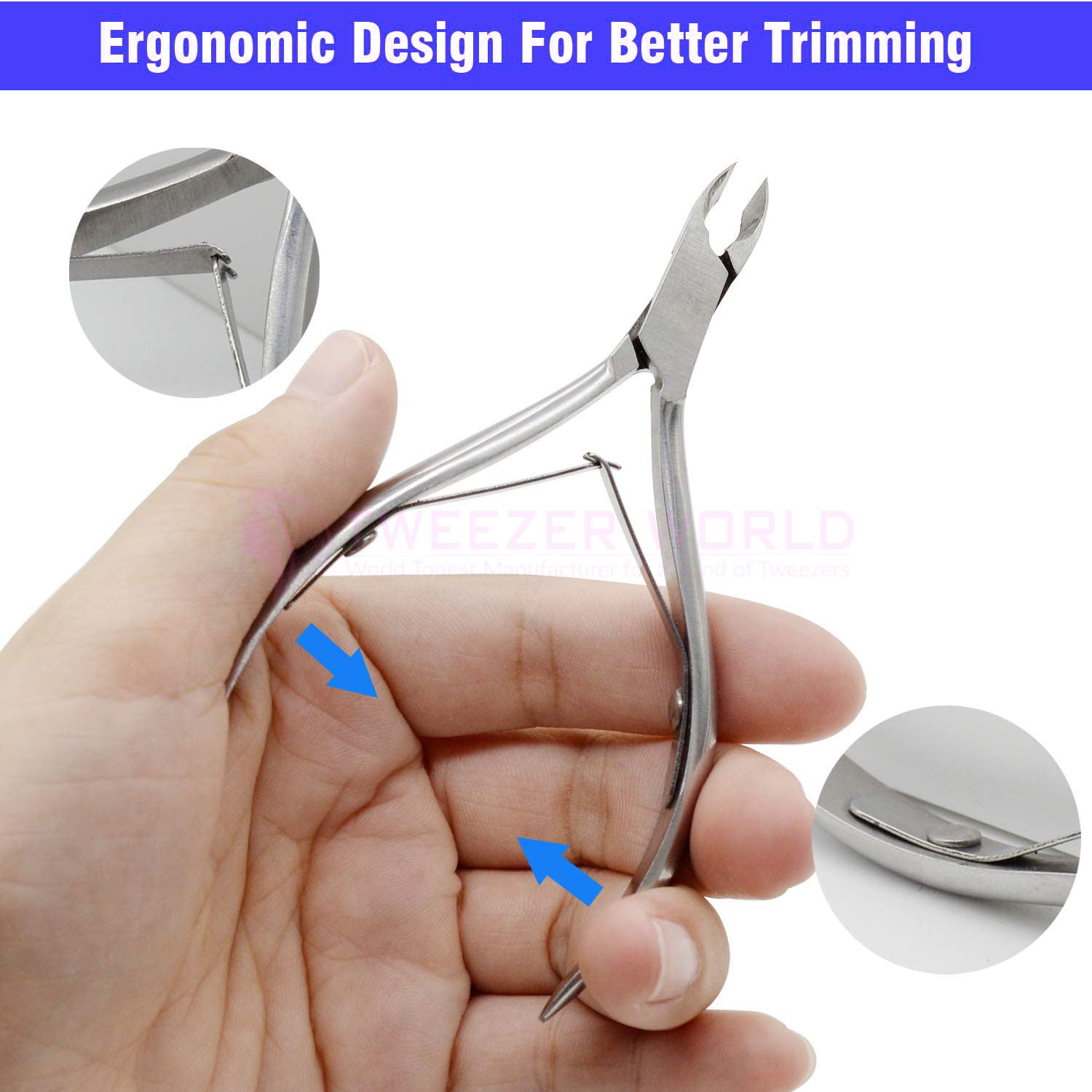 Best Cuticle Nippers Grip