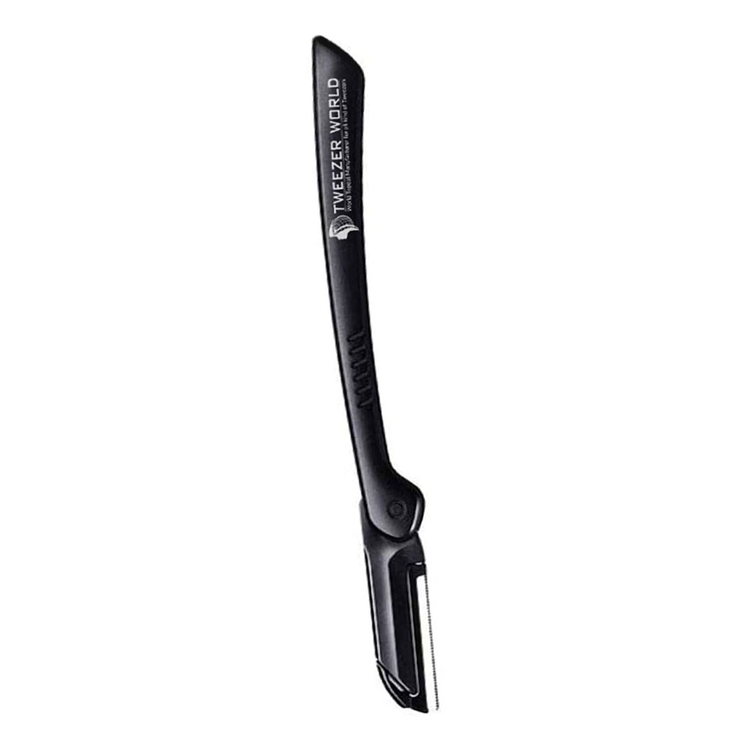 Black Eyebrow Razor Color Fold-able Trimmer Stainless Steel Tinkle Razor