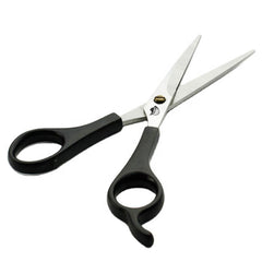 Black handle barber scissors Hot Sales Stainless Steel Profession Scissor