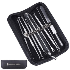 Blackhead Remover Pimple Popper Tool Kit, Pimple Extractor Tool