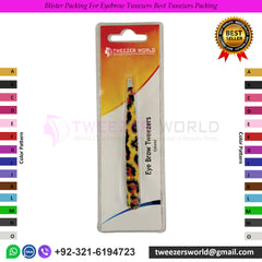 Premium Blister Packing For Eyebrow Tweezers Best Tweezers Packing