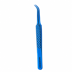 Curved Tweezers For Eyelash Isolation Manufacturer by TWEEZER WORLD