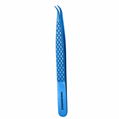 Curved Lash Tweezers – Bent Fiber Point | TWEEZER WORLD®