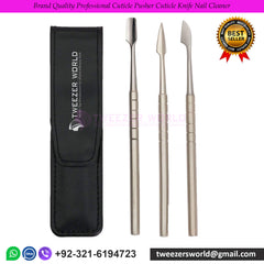 Brand Quality Professional Cuticle Pusher Cuticle Knife Nail Cleaner