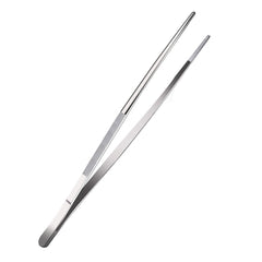 Chef Kitchen tweezers Stainless Steel, Long tweezers for Surgical Cooking