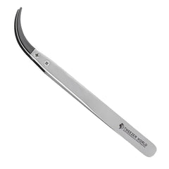 Ceramic Tweezers Stainless Steel Handle Heat Resistant Tweezers