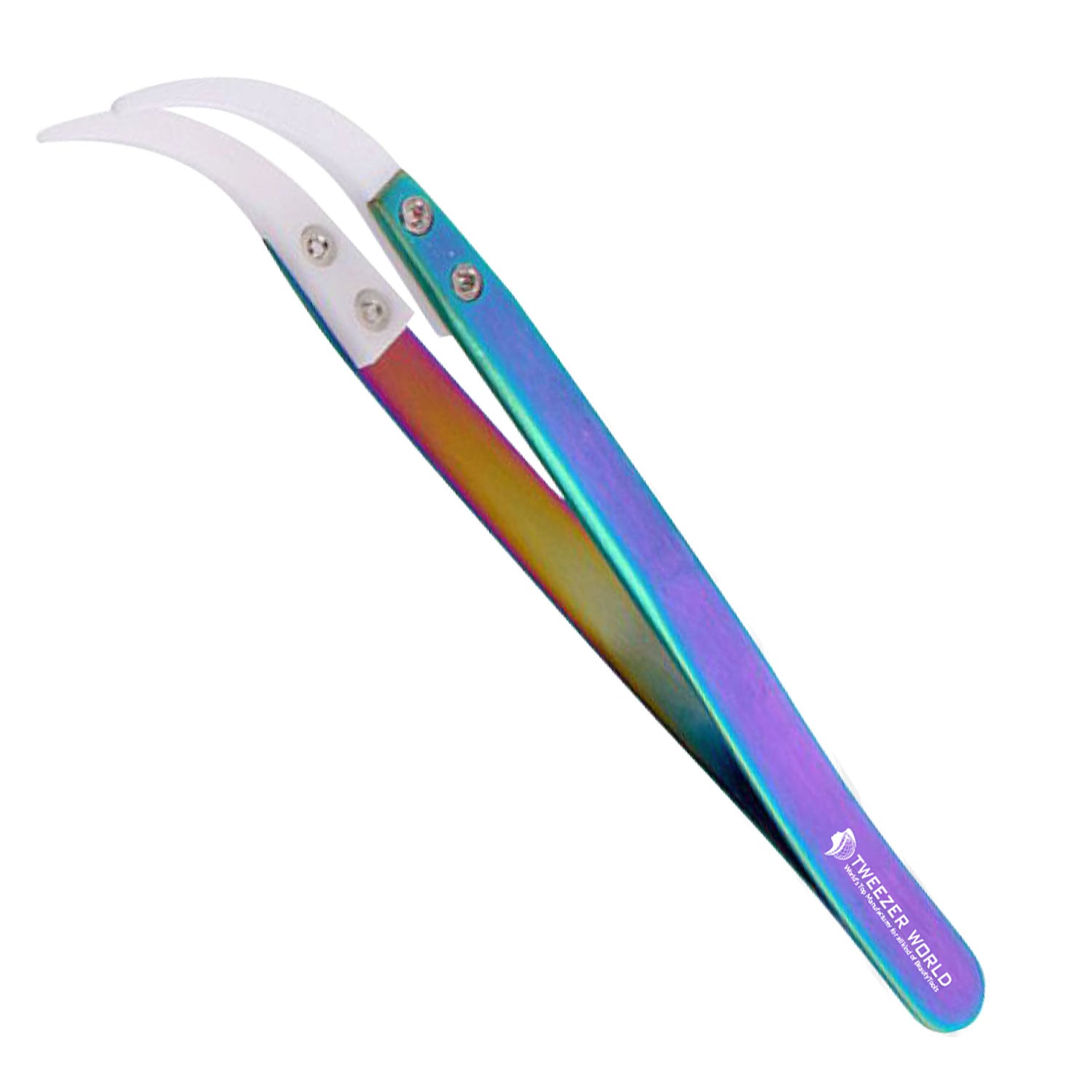 Wholesale Price Curved Tip Ceramic Tweezers Stainless Steel Tweezers