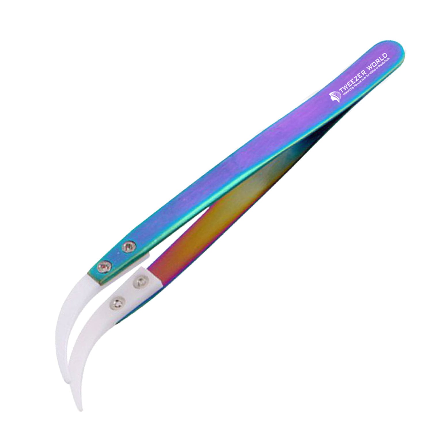 Wholesale Price Curved Tip Ceramic Tweezers Stainless Steel Tweezers