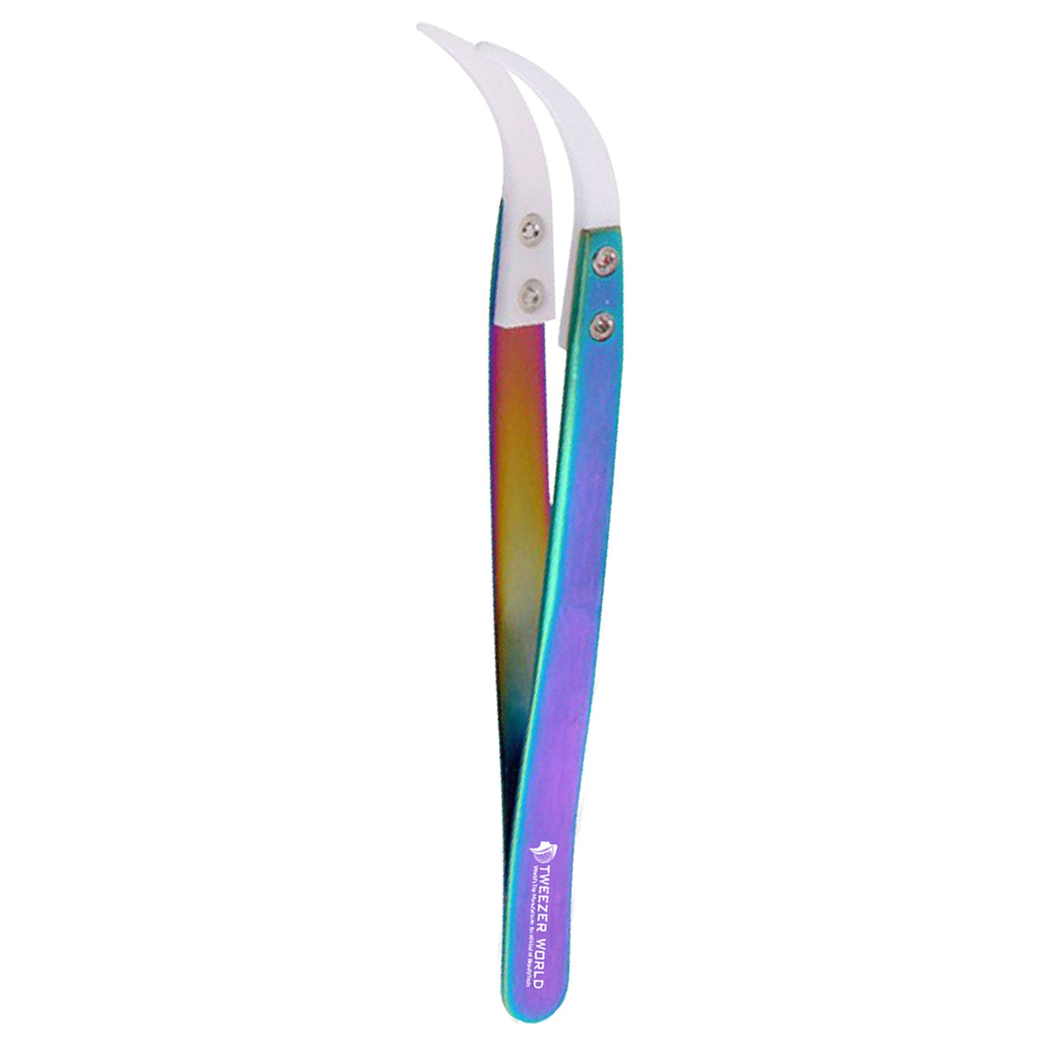 Wholesale Price Curved Tip Ceramic Tweezers Stainless Steel Tweezers