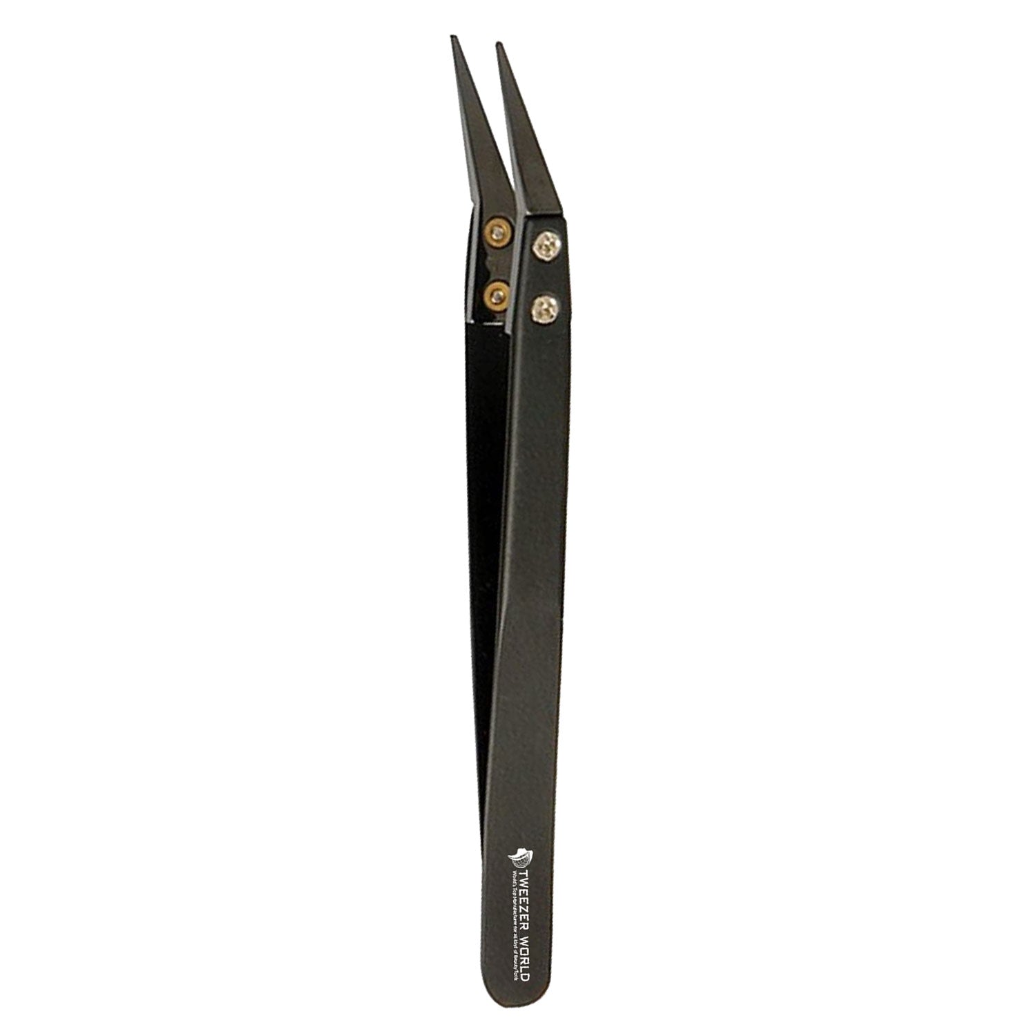 Ceramic Heat Resistant Conductive Curved Tipped Ceramic Tweezers