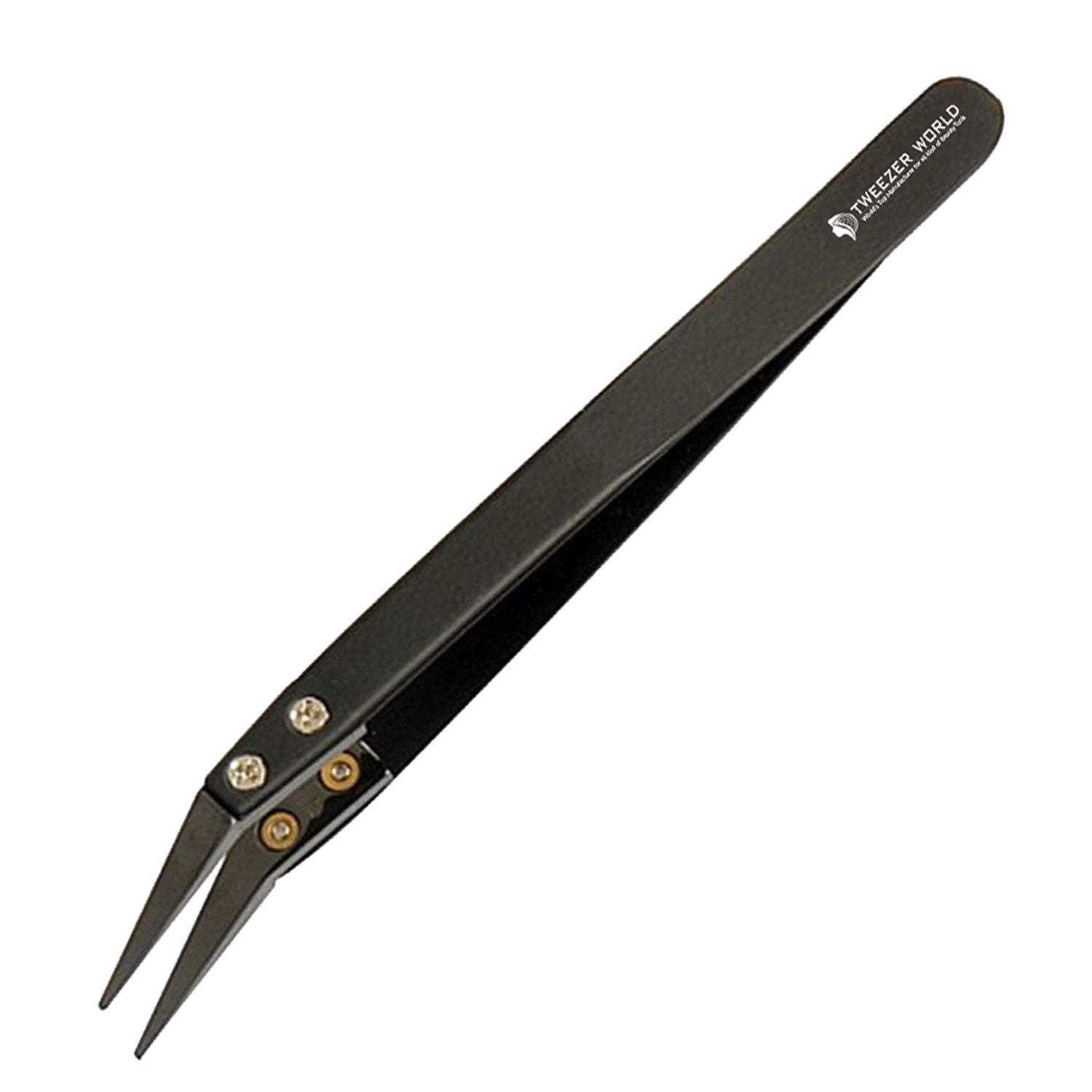 Ceramic Heat Resistant Conductive Curved Tipped Ceramic Tweezers