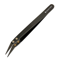 Ceramic Heat Resistant Conductive Curved Tipped Ceramic Tweezers