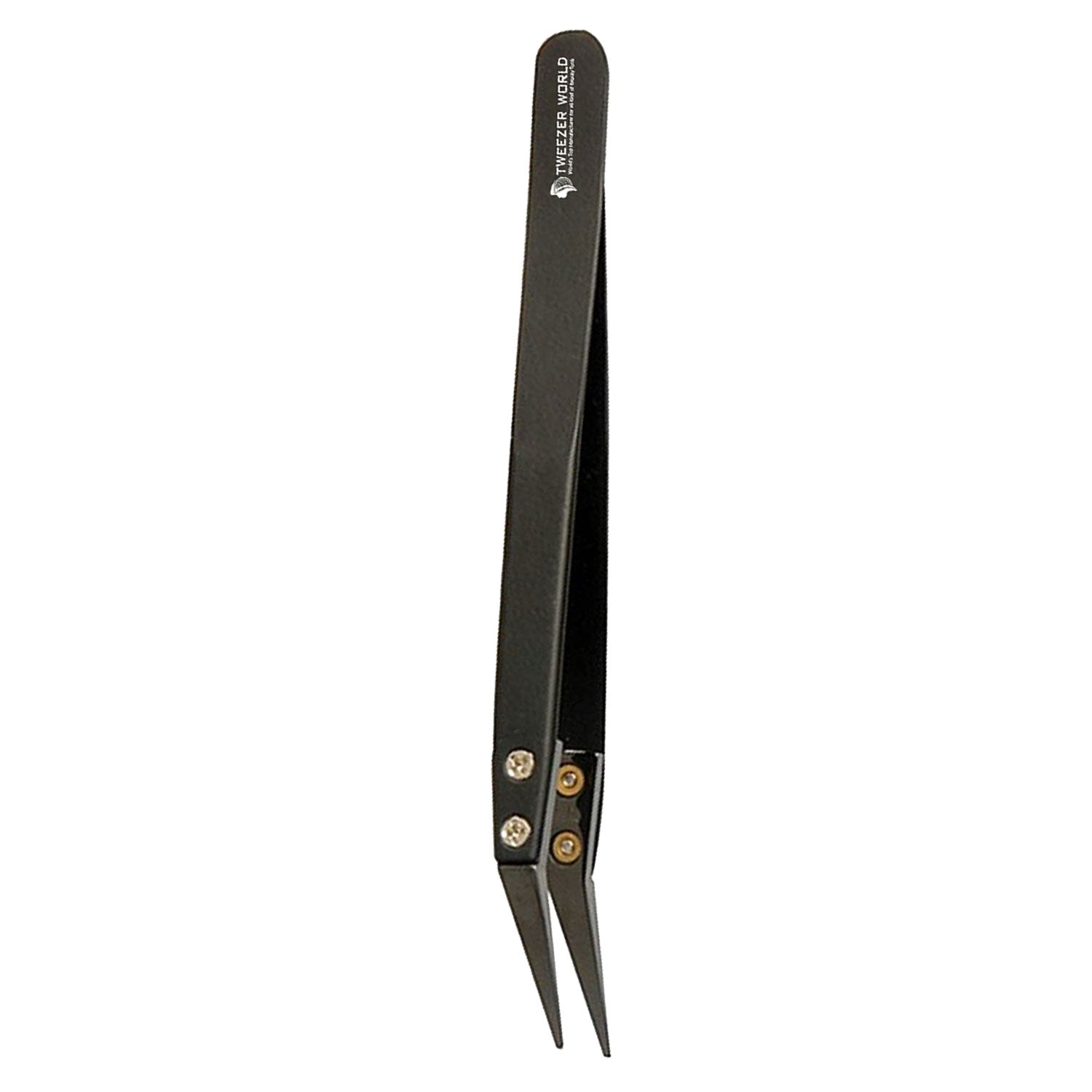 Ceramic Heat Resistant Conductive Curved Tipped Ceramic Tweezers