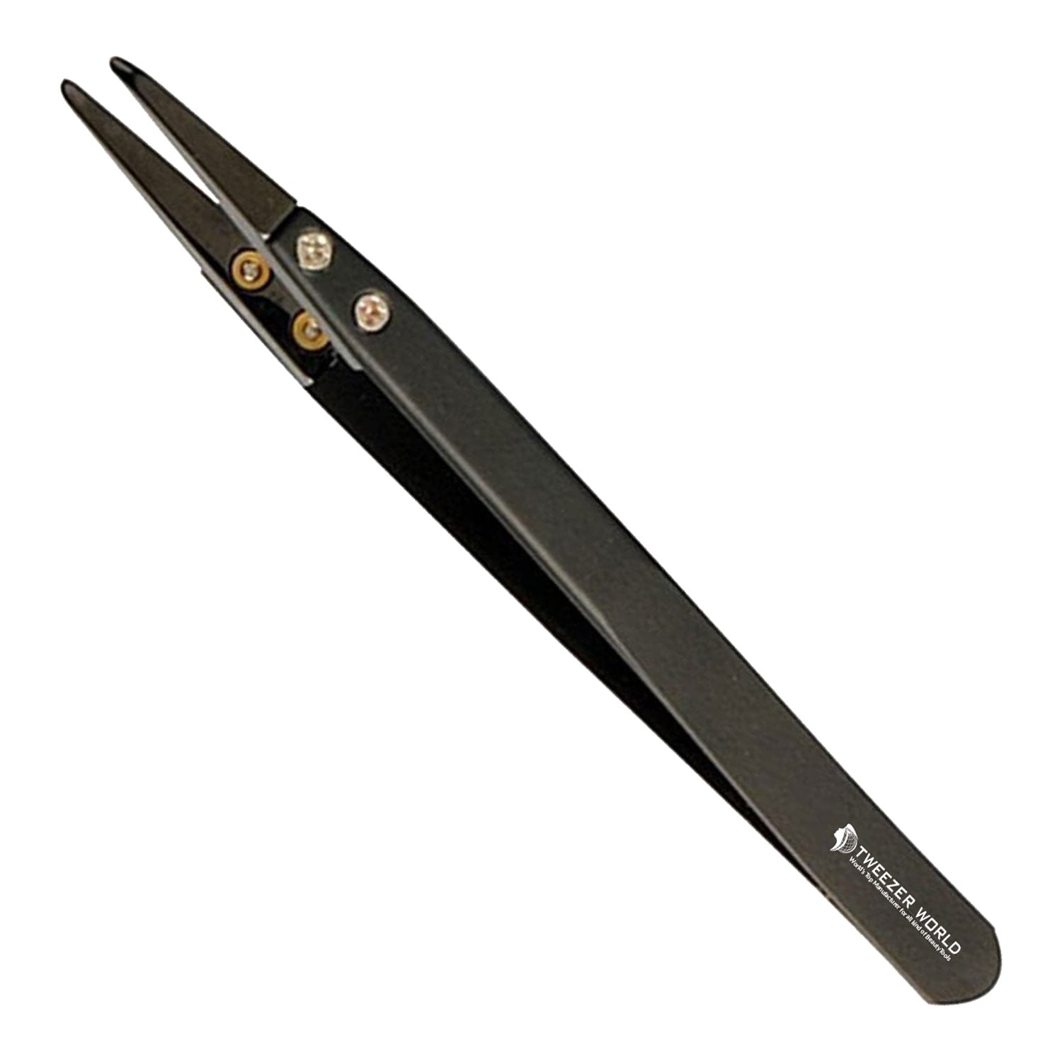 Professional Black Ceramic Tweezers for Jewellery Tools, Equipment Use