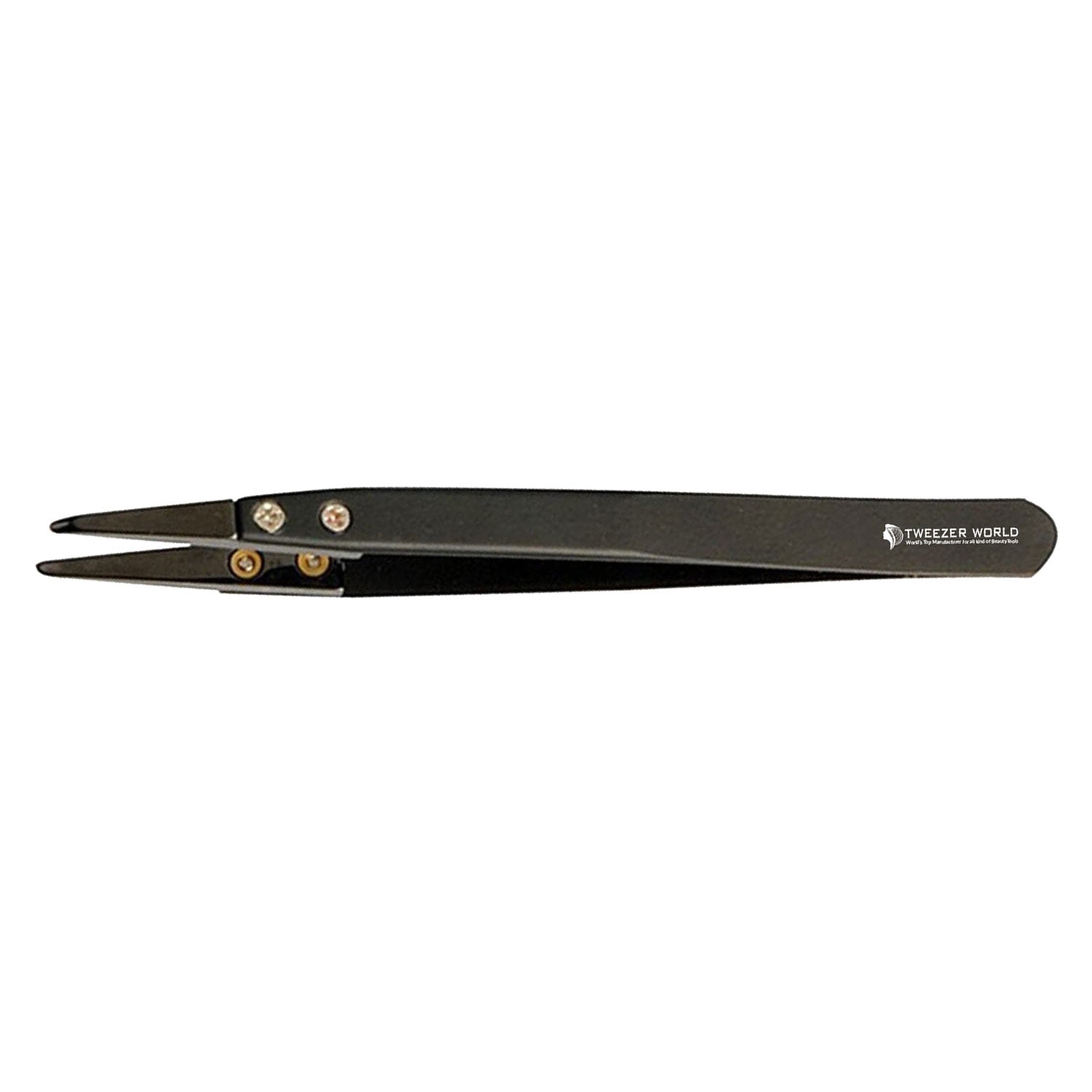 Professional Black Ceramic Tweezers for Jewellery Tools, Equipment Use