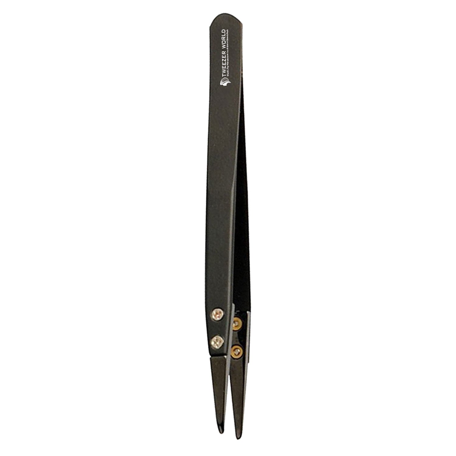 Professional Black Ceramic Tweezers for Jewellery Tools, Equipment Use