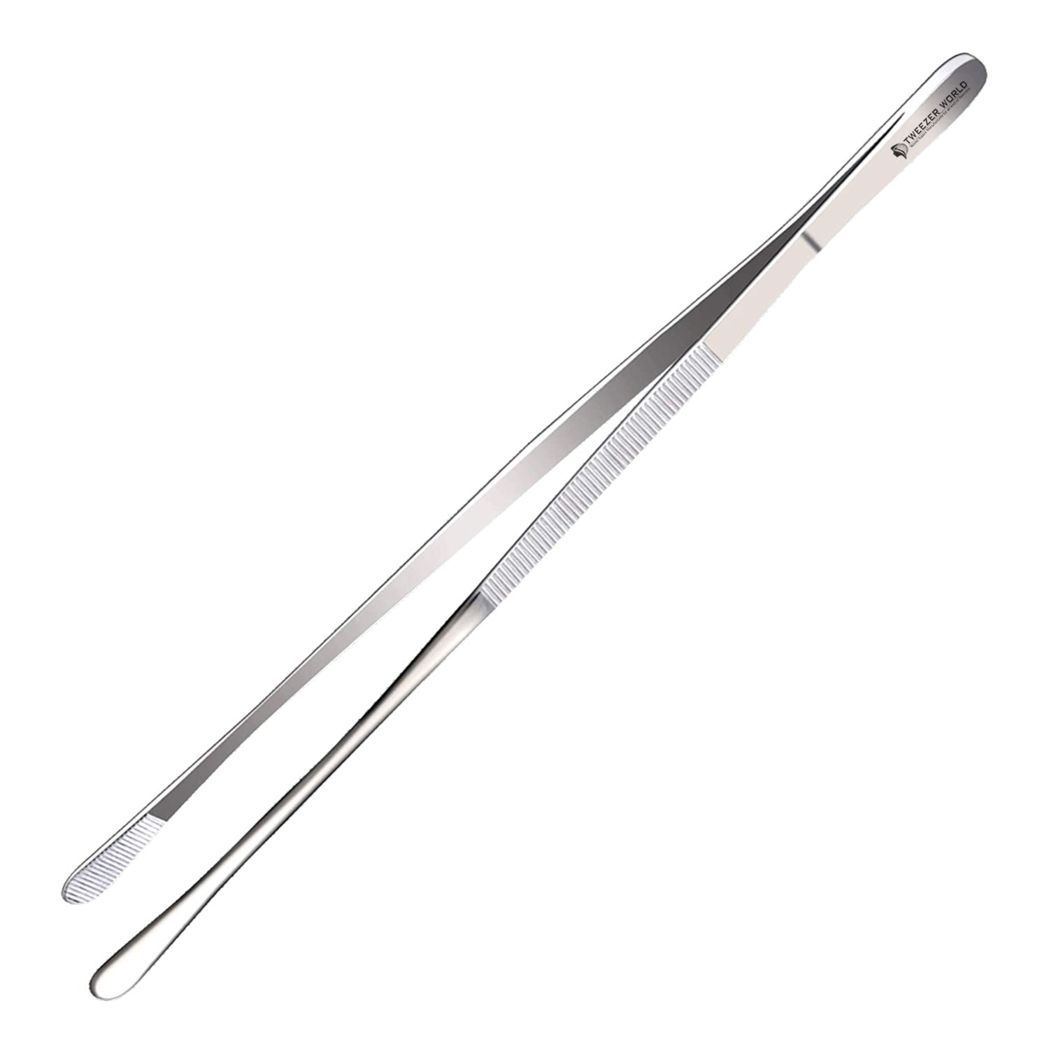 Food Safe Round Tips Kitchen Tweezers for Cooking and Cake Chef Tongs