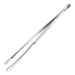 Food Safe Round Tips Kitchen Tweezers for Cooking and Cake Chef Tongs