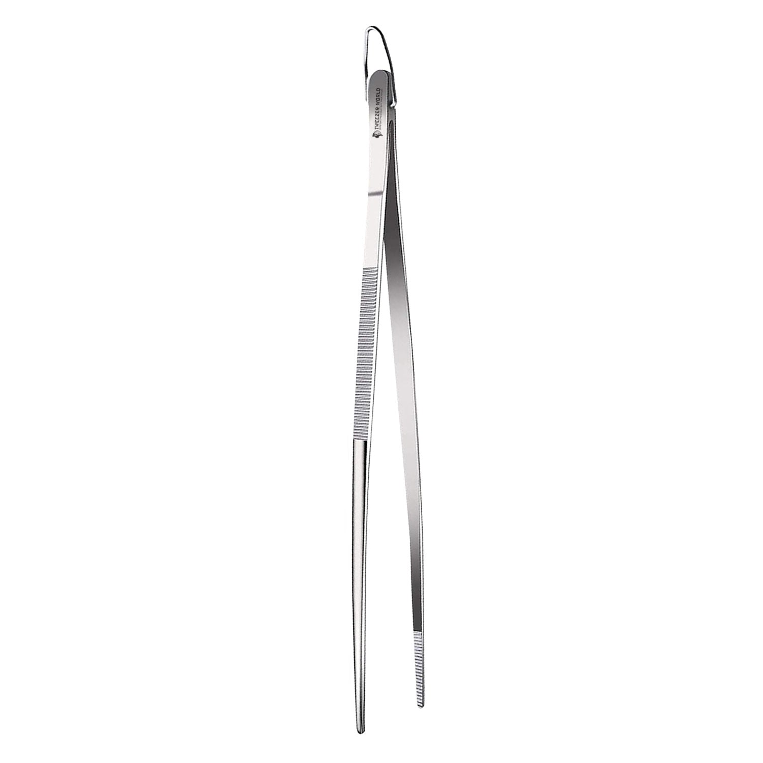 12 Inch Fine Tweezer Tong Chef Tweezers Food Tongs with Hanging Hook