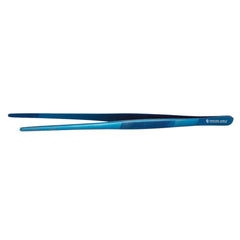 Best Straight Cooking Tweezers Kitchen Utensils Blue Culinary Tweezers