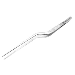 New Quality Chef Tweezers Cooking Tweezers Offset Plating Tweezers