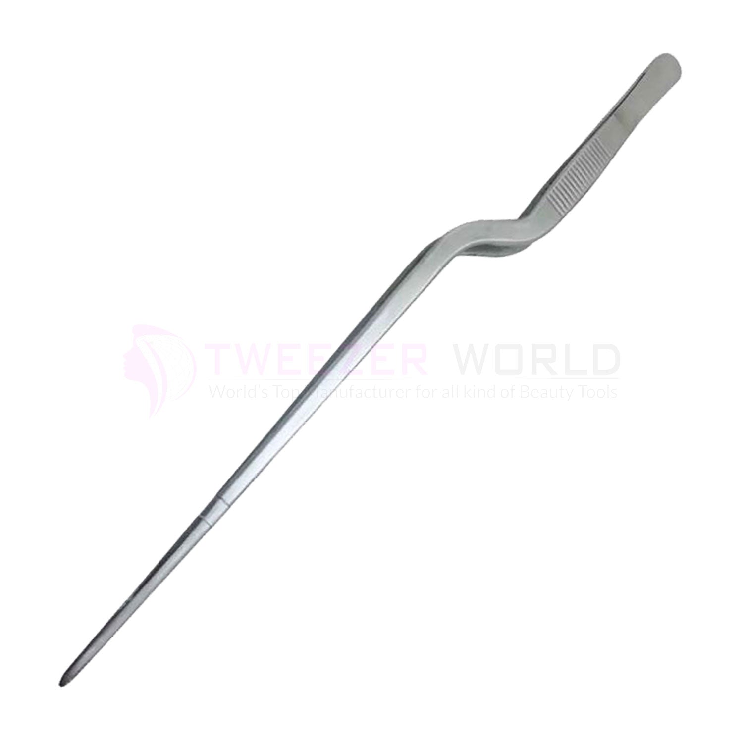 Professional Quality Offset Plating Tweezers Chef Tweezers Kitchen Tools