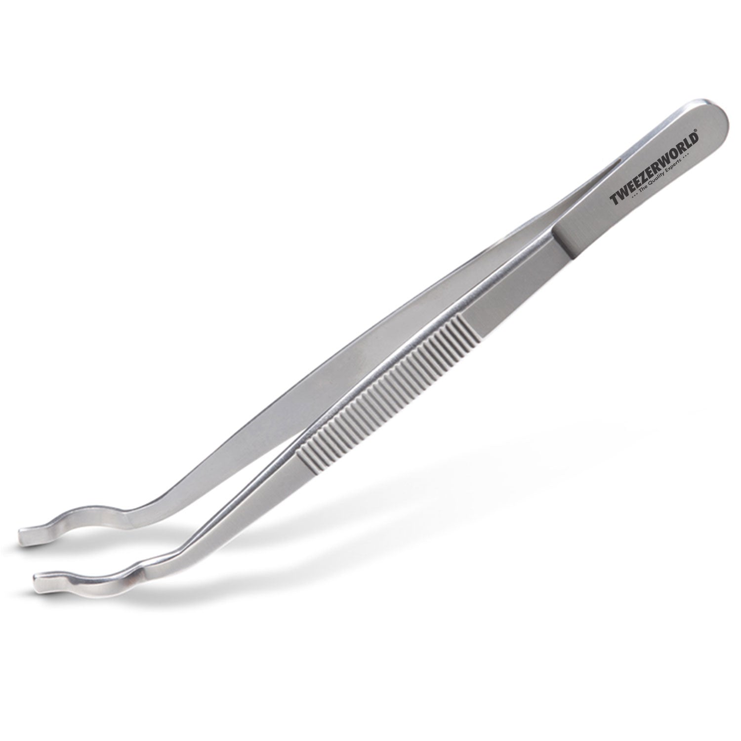 Curved Angled Tube Tweezer Laboratory Accessory Surgical for Tubes