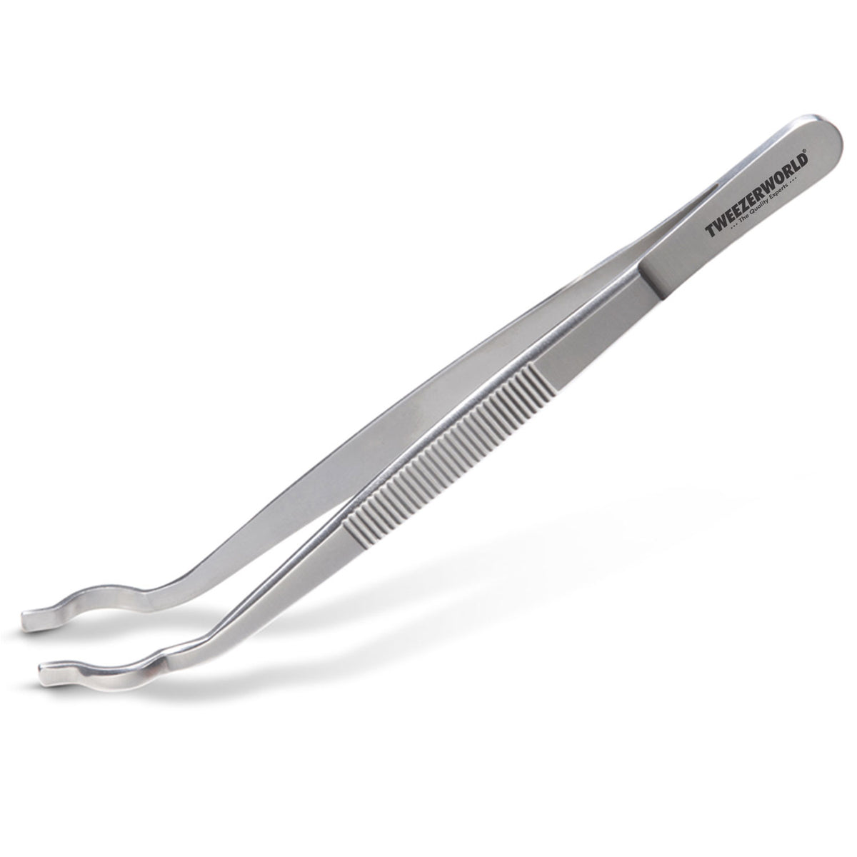 Curved Angled Tube Tweezer Laboratory Accessory Surgical for Tubes