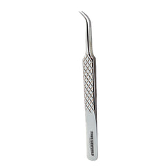 Curved Tweezers For Eyelash Isolation Manufacturer by TWEEZER WORLD