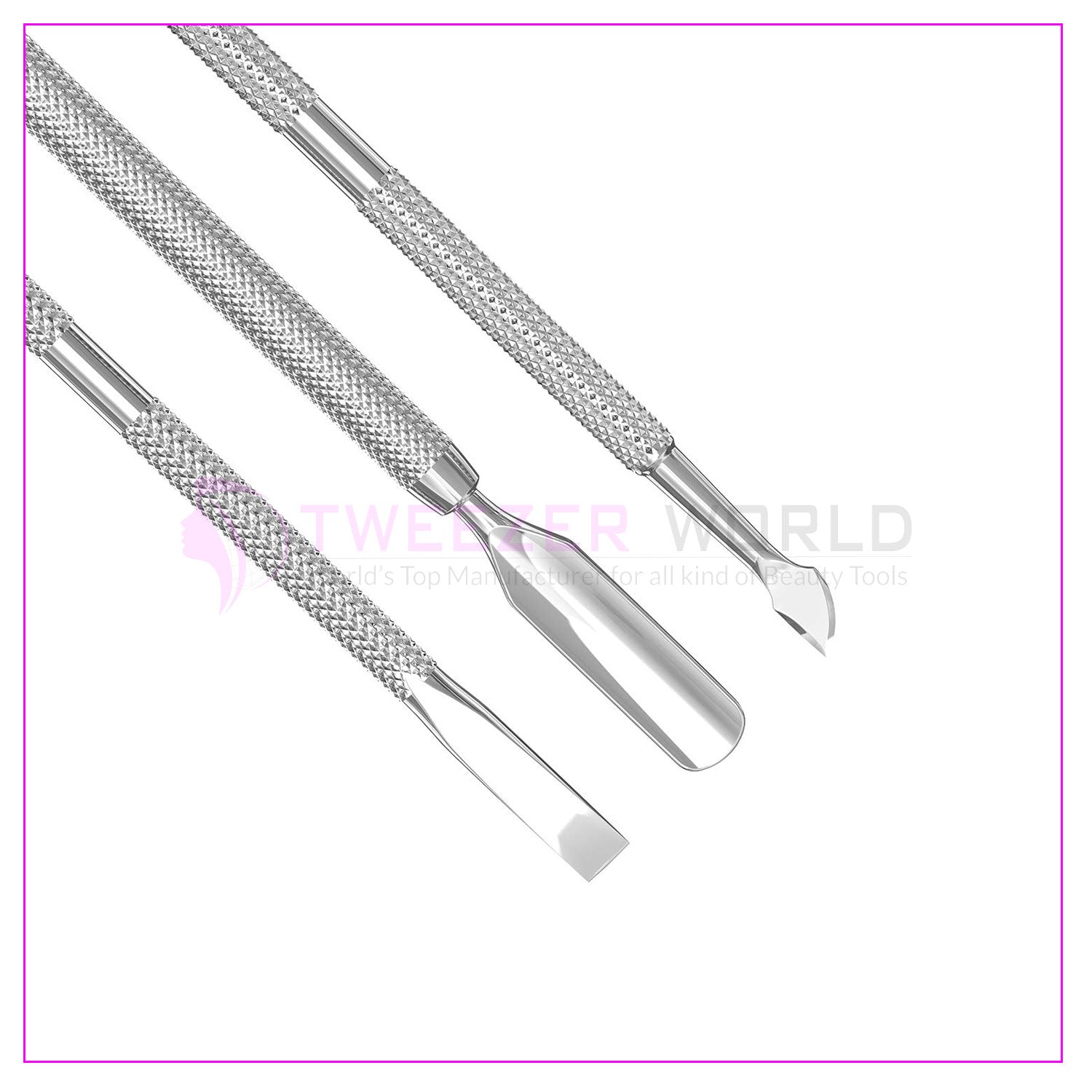 Best Set Of 3pcs Cuticle Scraper Cuticle Pusher Nail Polish Remover