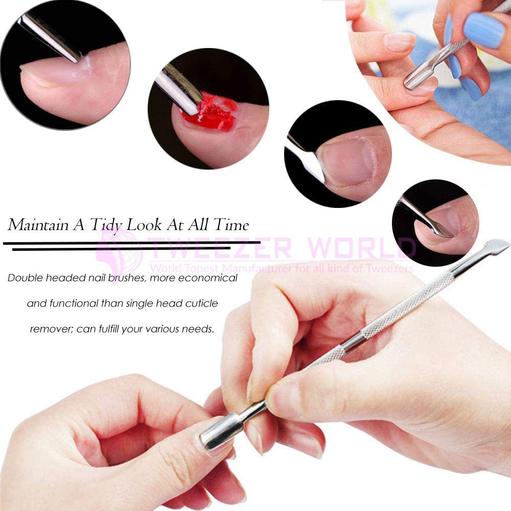 Best of 15 Pcs Cuticle Pusher Removers and Nail Gel Polish Removal