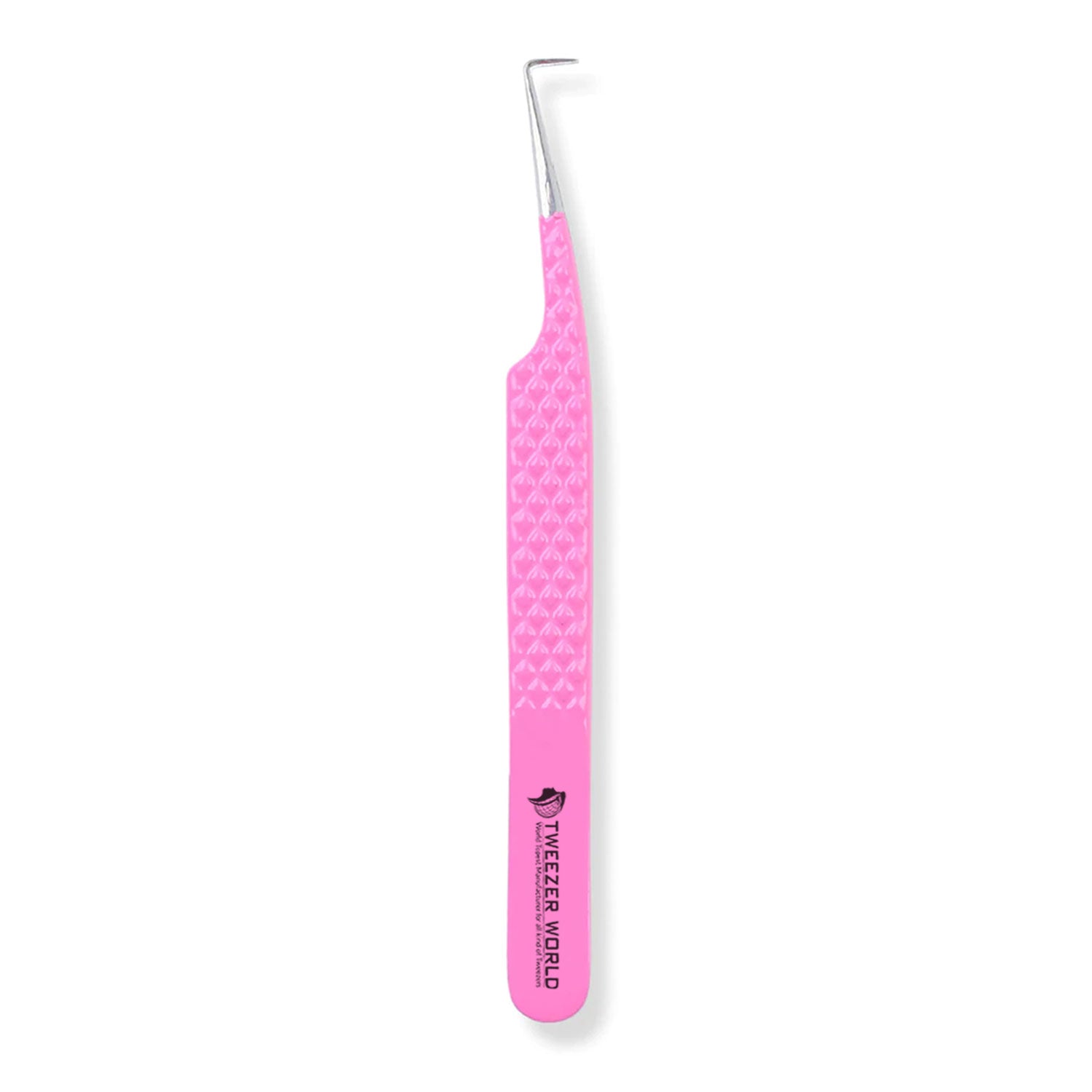 Excellent for Use 90 Degree Diamond Dust Pink Mega Volume Tweezers