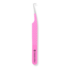 Excellent for Use 90 Degree Diamond Dust Pink Mega Volume Tweezers