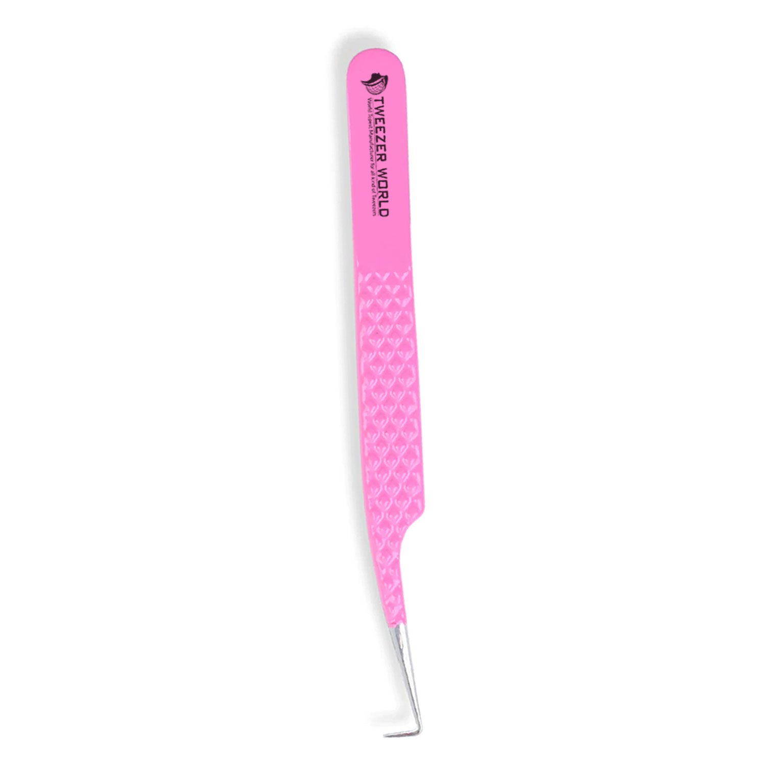 Excellent for Use 90 Degree Diamond Dust Pink Mega Volume Tweezers