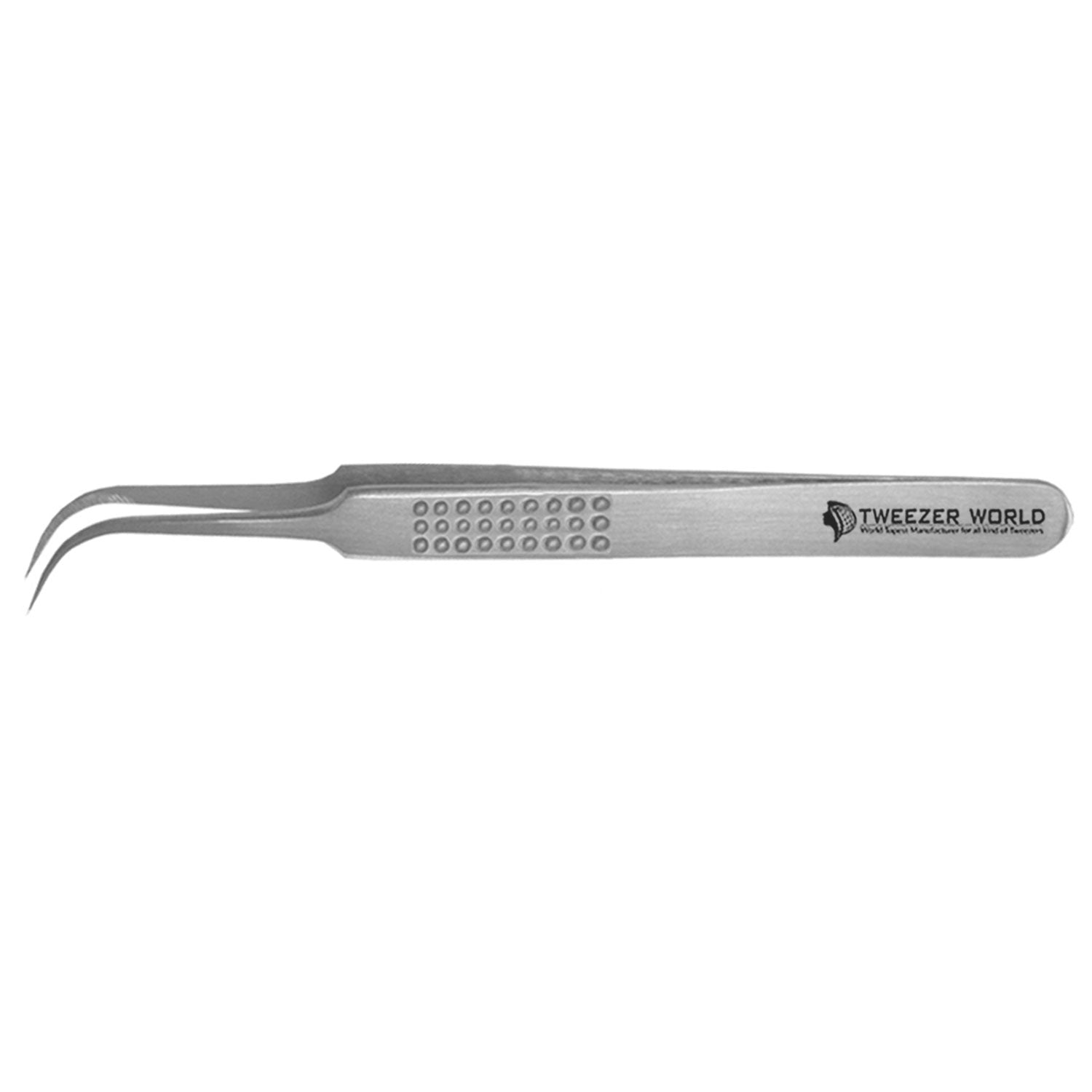 Premium Design Dotted Curved Tweezers Eyelash Extension Tweezers