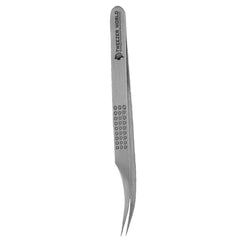 Eyelash Tweezers Dotted Pattern Tweezers Curved Tweezers Lash Tools