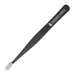 Black Tweezers Safe Nipper Hand Maintenance Tool for Bead Tweezers