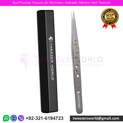 Best Precision Tweezers for Electronics Antistatic Stainless Steel Tweezers