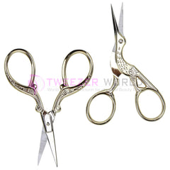 Embroidery Scissors, Sharp Stork Scissors for Sewing Crafting, Art Work