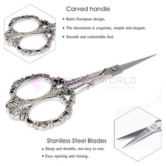 Professional Scissors Small Sewing Scissors Plum Blossom Scissors