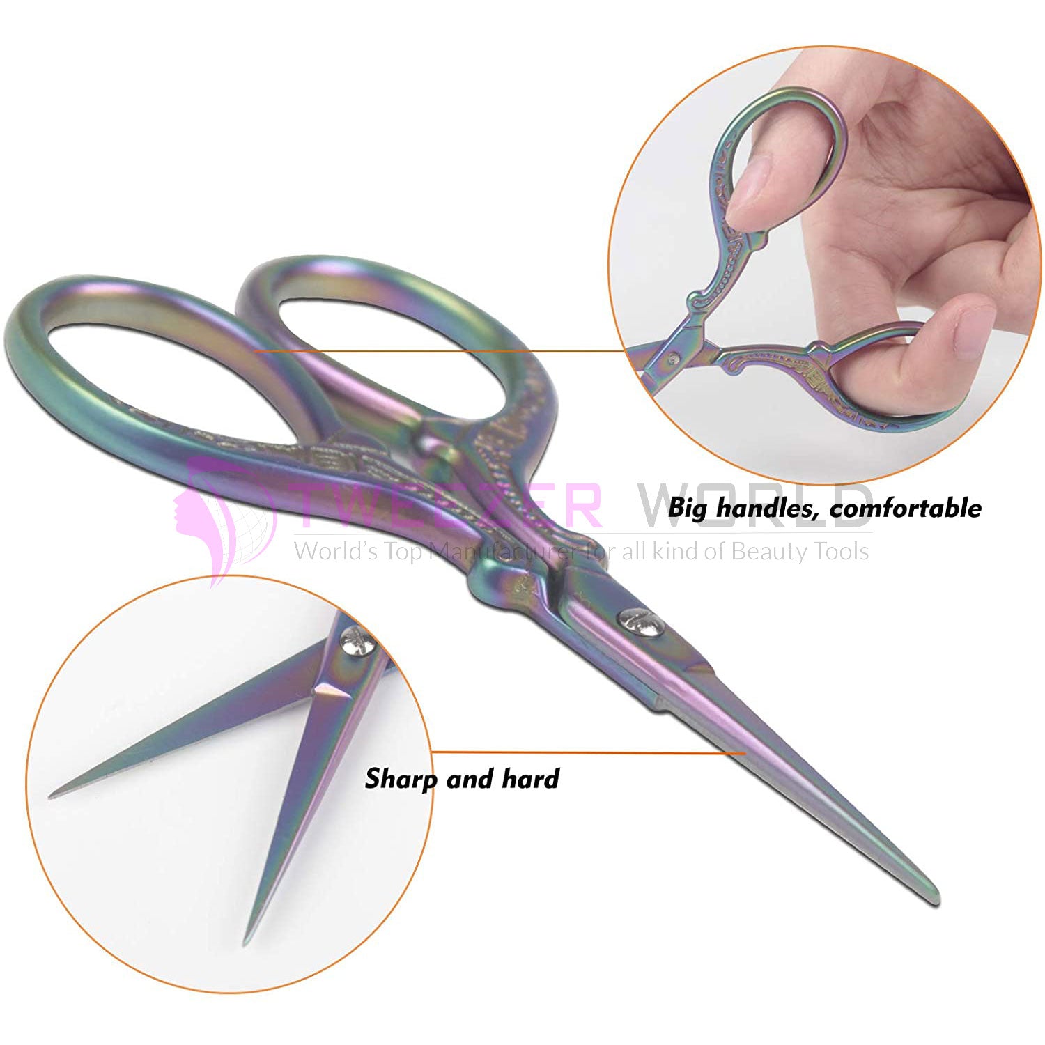 Embroidery Scissors Crafting Sewing Threading Needlework Scissors