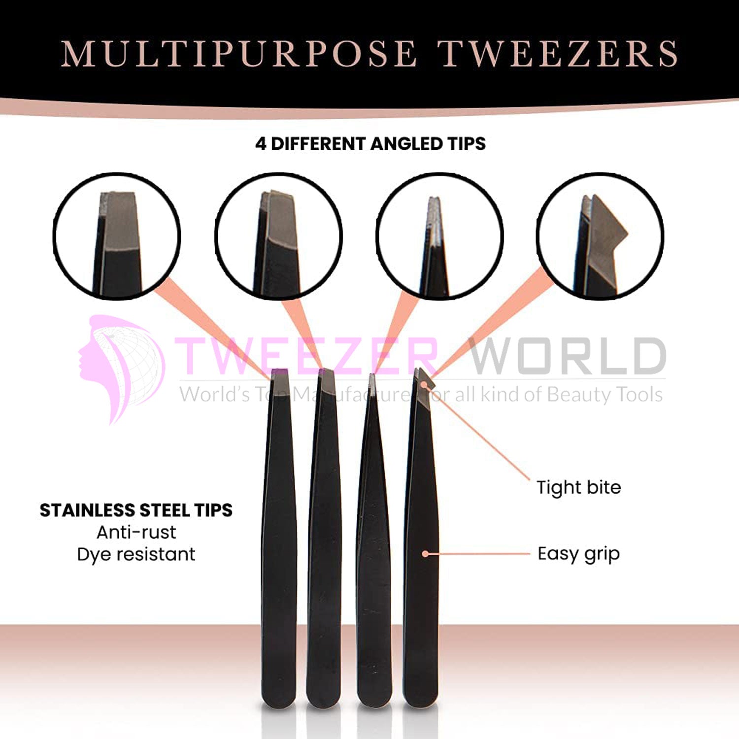 Professional Eyebrow Kit 10 Pcs Grooming Set For Women, With Razor