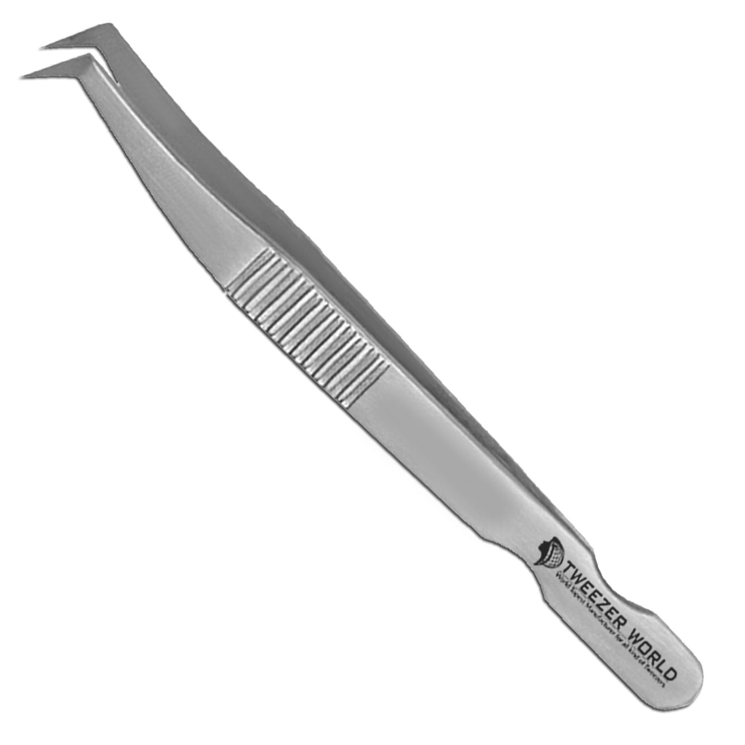 Best Volume Tweezers Serrated handle Tweezers with New Box Packing