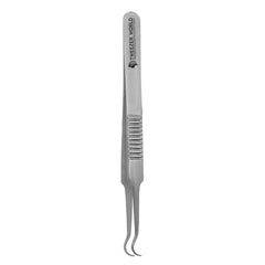 Amazon Hot Sell Serrated Eyelash Extension Tweezers Stainless Steel